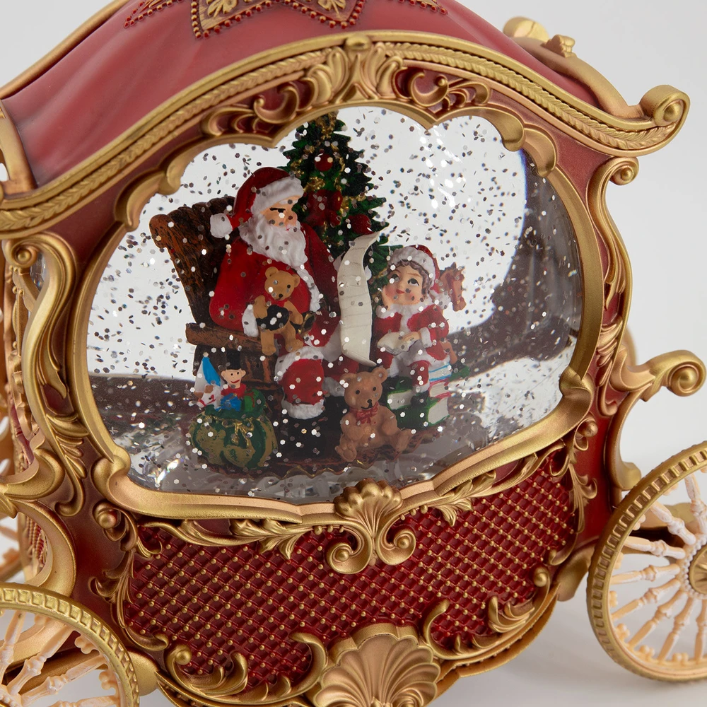Home4You LED dekoracija „WONDERLAND“, 26 x 11 x H20 cm, raudona