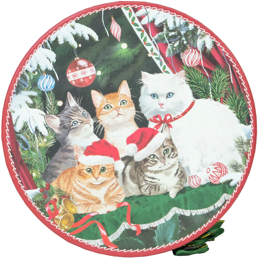Home4You Lėkštės MIA CATS D19cm 2vnt dovanų dėžutėje