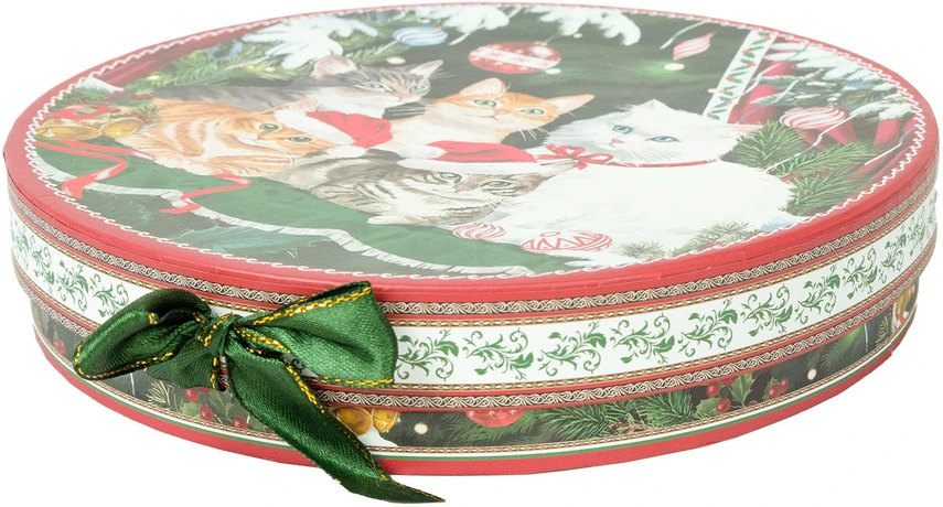 Home4You Lėkštės MIA CATS D19cm 2vnt dovanų dėžutėje