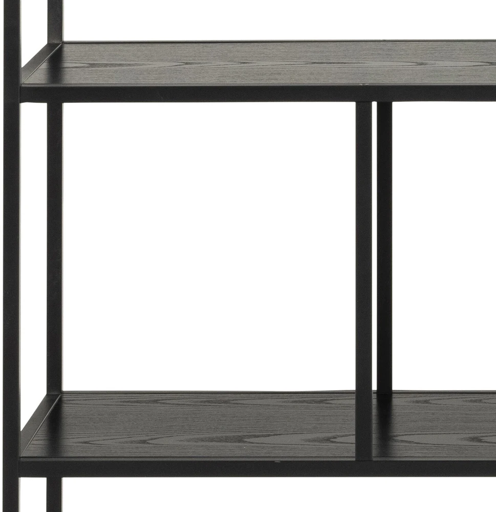 Home4You Lentyna SEAFORD Juoda 135x35xH150cm