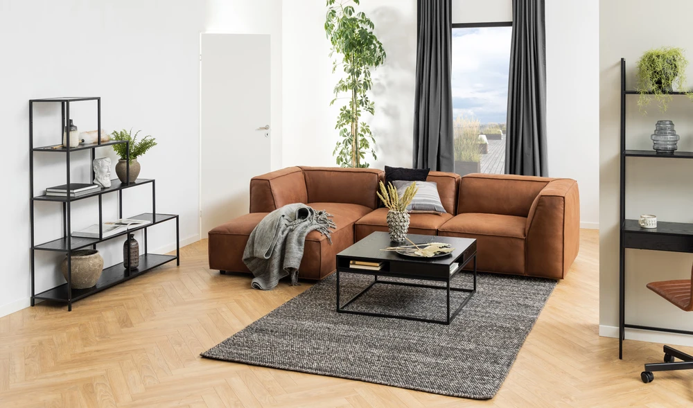 Home4You Lentyna SEAFORD Juoda 135x35xH150cm