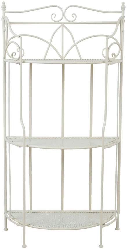 Home4You Lentynėlė SANDY 58x28xH114cm, senovinė balta