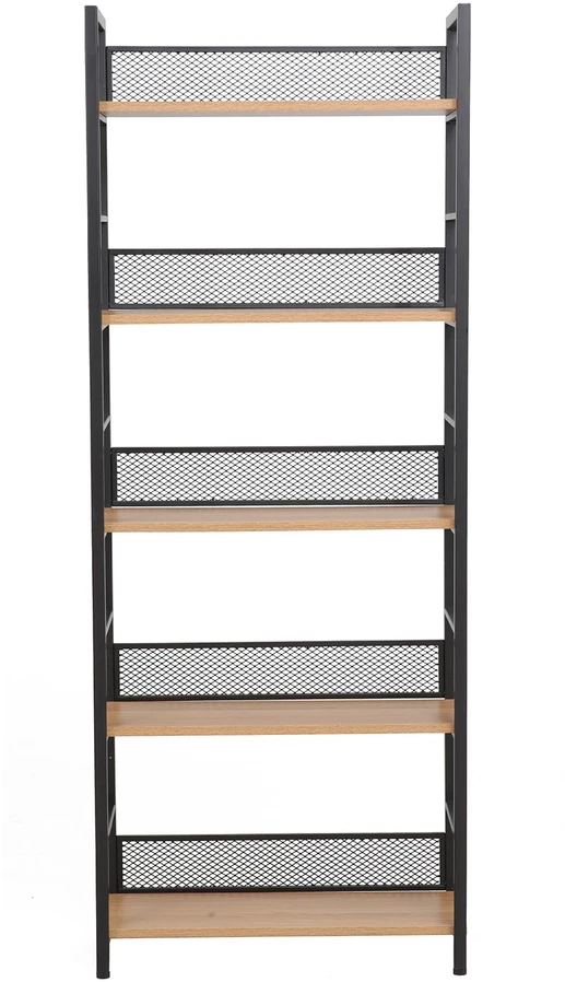Home4You Lentynėlė HECTOR 60x28xH154cm, uosio/juoda