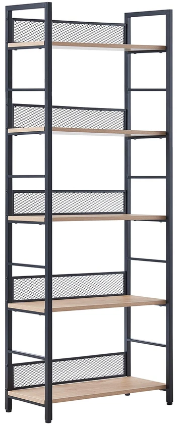 Home4You Lentynėlė HECTOR 60x28xH154cm, uosio/juoda