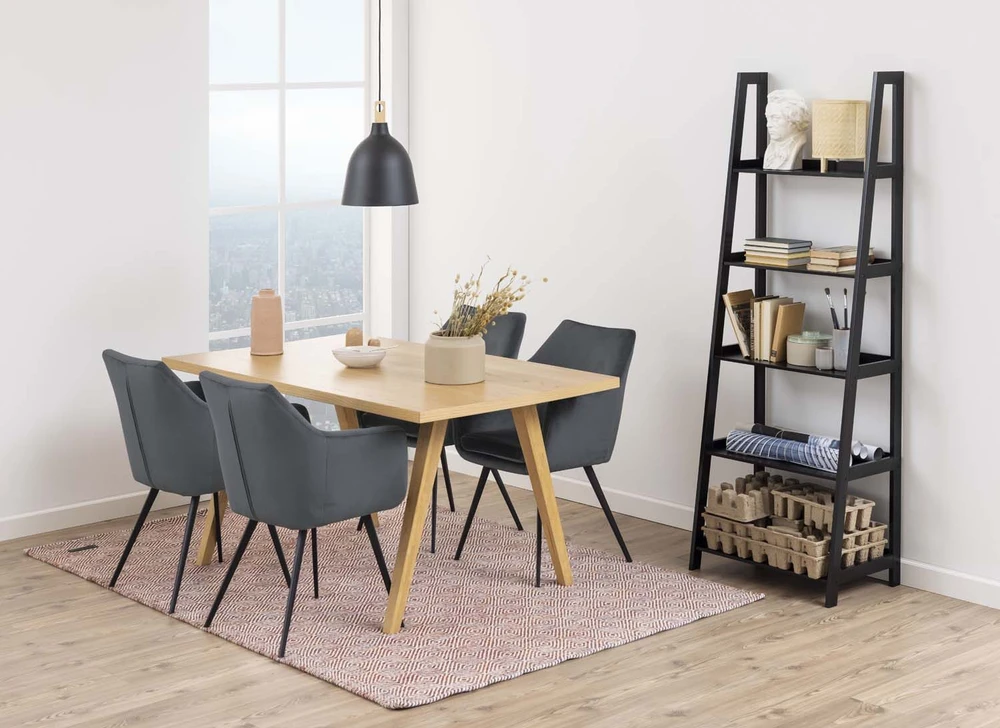 Home4You Actona Lentyna Wally II Juoda/Juoda