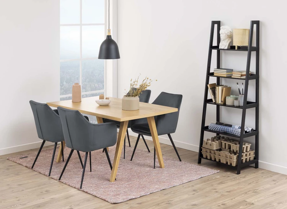Home4You Actona Lentyna Wally II Juoda/Juoda