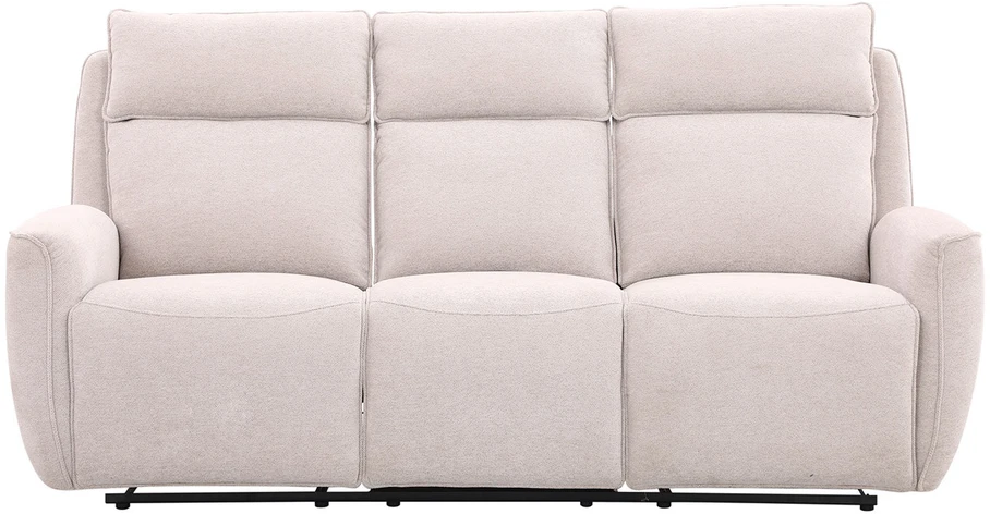 Home4You Sofa-reglaineris MAREN 3-vietė Smėlio spalvos