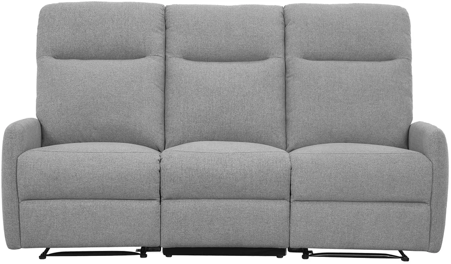 Fotelis Home4You Atlošas sofa KATY 3-vietė, elektrinė, šviesiai pilka