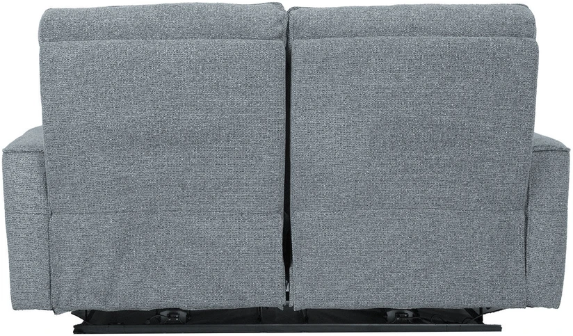 Home4You Sofa BOSCO Dvietė Elektrinis Reglaineris, Melsvai Pilka