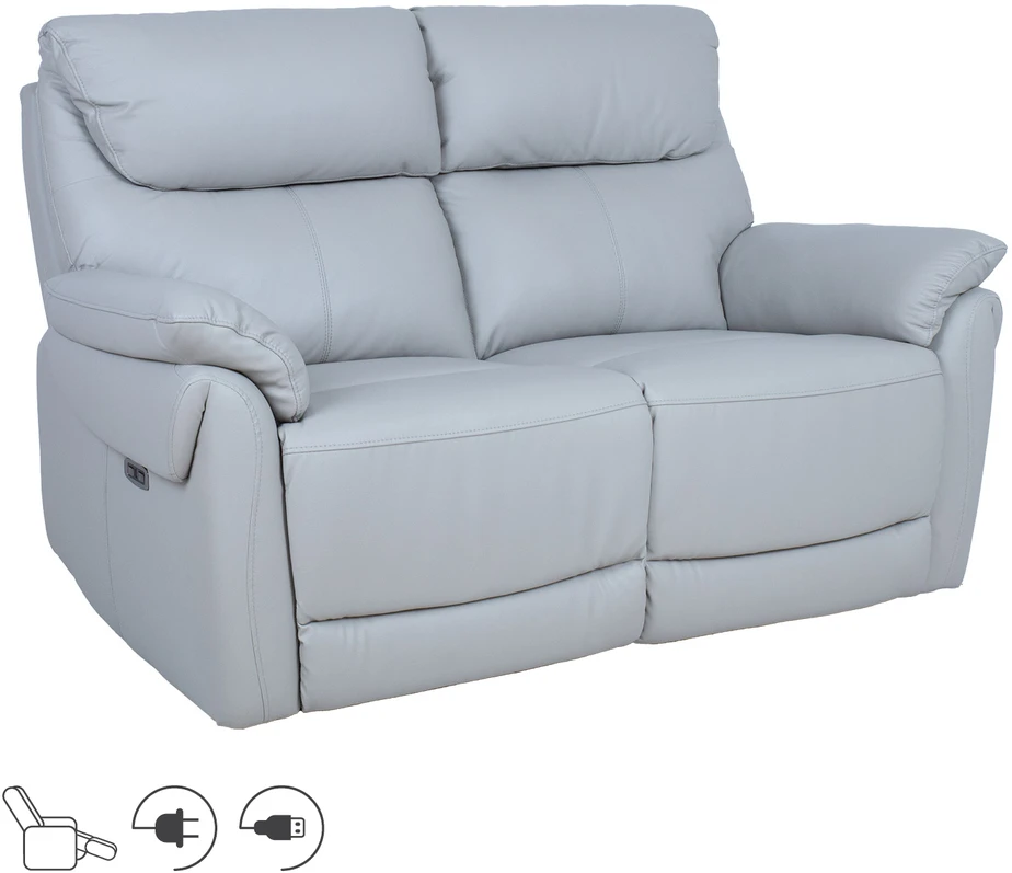 Home4You Sofa-reglaineris BOWEN Smėlio/Pilkšva spalva