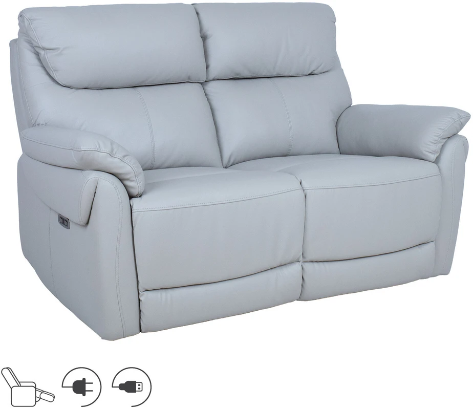Home4You Sofa-reglaineris BOWEN Smėlio/Pilkšva spalva