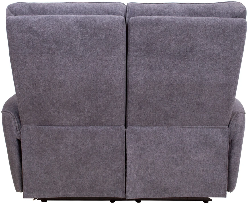 Fotelis Home4You Atlošiama sofa BOWERS 2-vietė Su elektriniu mechanizmu Melsvai pilka