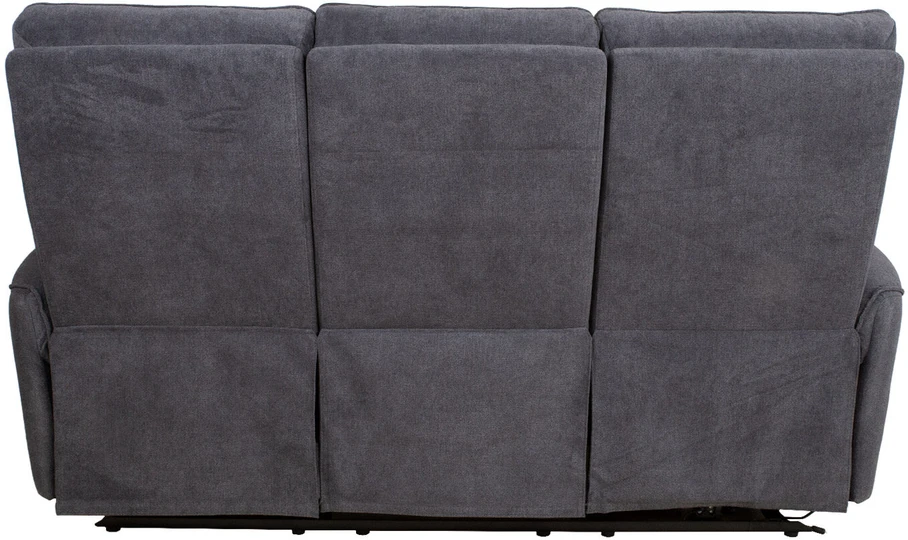 Home4You Sofa-reglaineris BOWERS 3 vietų Elektrinis Melsvai Pilka