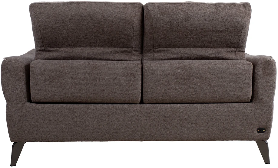 Home4You Sofa CATHY 2-vietė, elektrinė, šviesiai ruda