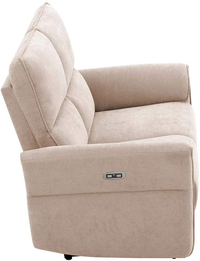 Home4You Sofa-reglaineris DAMIKA Dvivietė Šviesiai ruda