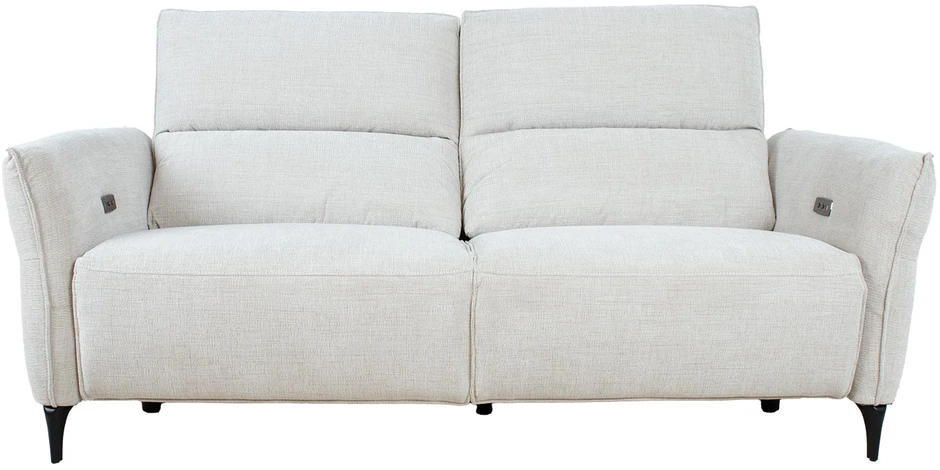 Home4You Trivietė atlošiama sofa MIAMI su elektriniu mechanizmu, šviesiai smėlio spalvos