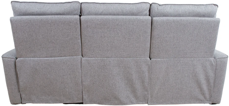 Sofa Home4You Elektrinis reglaineris MORA, 3-vietis, pilkas