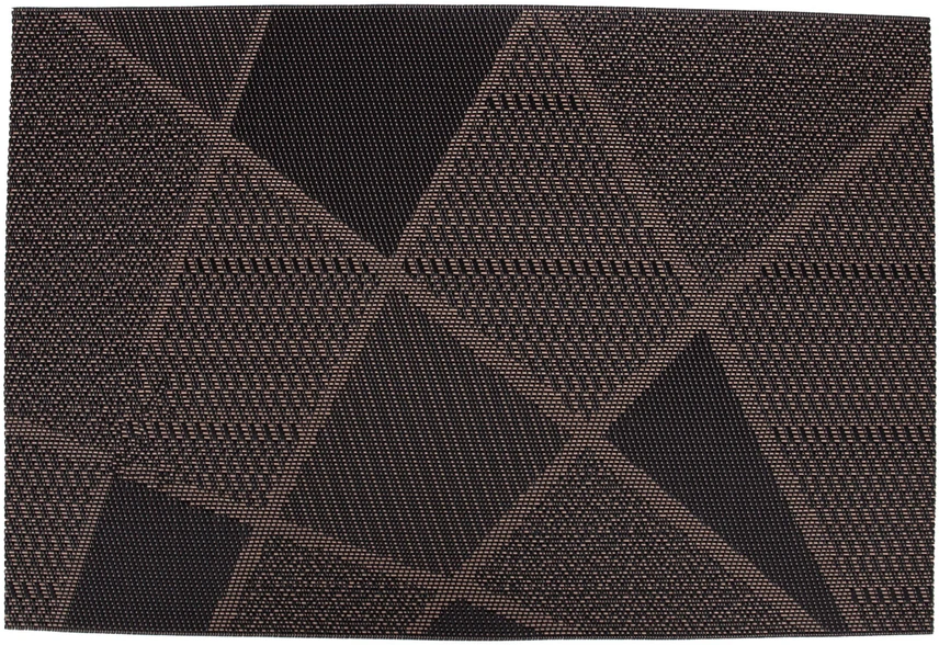 Home4You Padėkliukas TEXTILINE 30x45 cm, rudos spalvos kvadratas