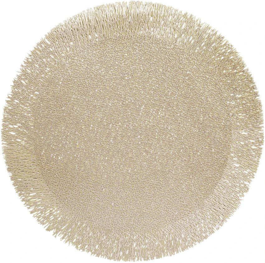Home4You Kilimėlis GLAM D38cm, auksinis