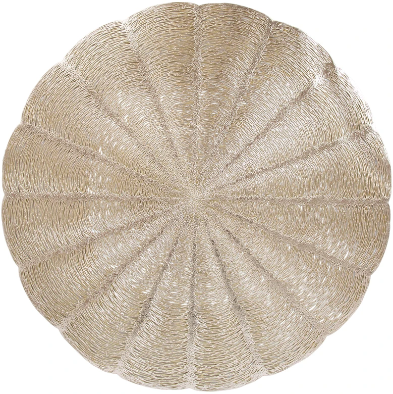 Home4You Kilimėlis PIPPA D38cm, auksinis