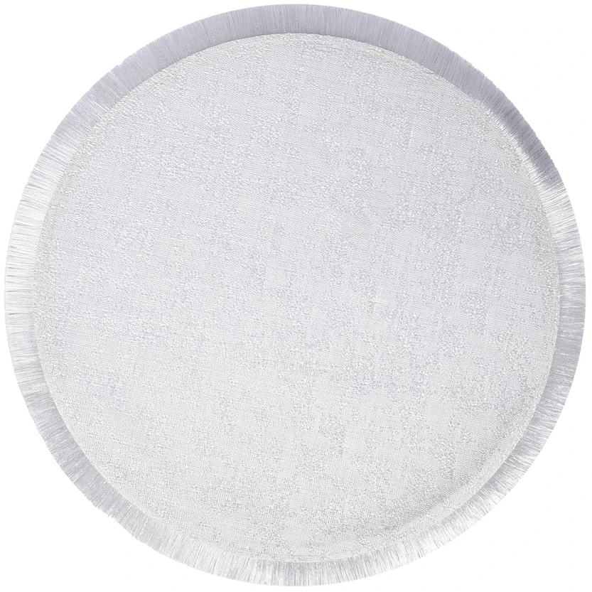 Home4You Padėkliukas VERO D38cm, sidabro spalvos