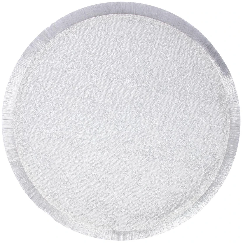 Home4You Kilimėlis VERO D38cm, sidabrinis