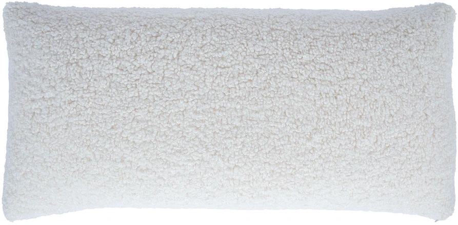 Fotelis Home4You Pagalvė LARRY 32x65cm, natūralios baltos spalvos