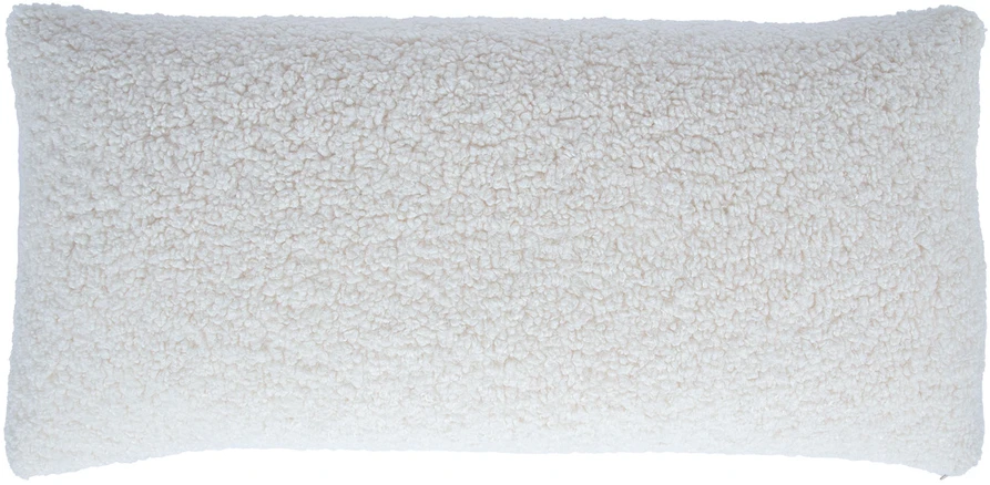 Fotelis Home4You Pagalvė LARRY 32x65cm, natūrali balta