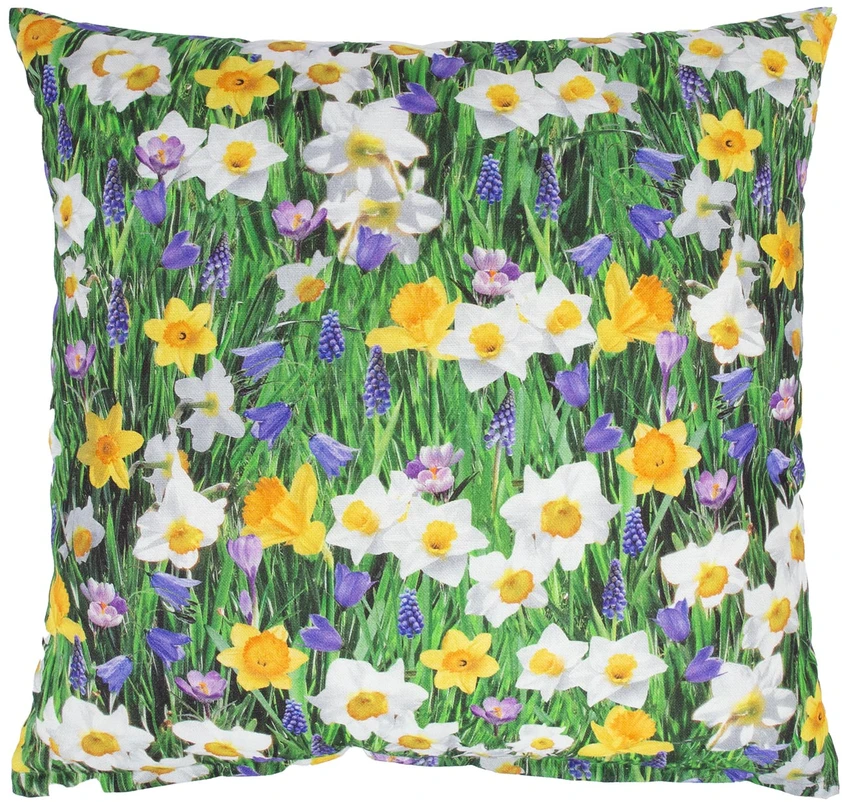 Home4You Spring Pagalvė HOLLY 45x45cm, pavasarinės gėlės