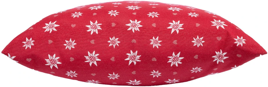 Home4You Pagalvė HOLLY 45x45cm, raudona Edelweiss