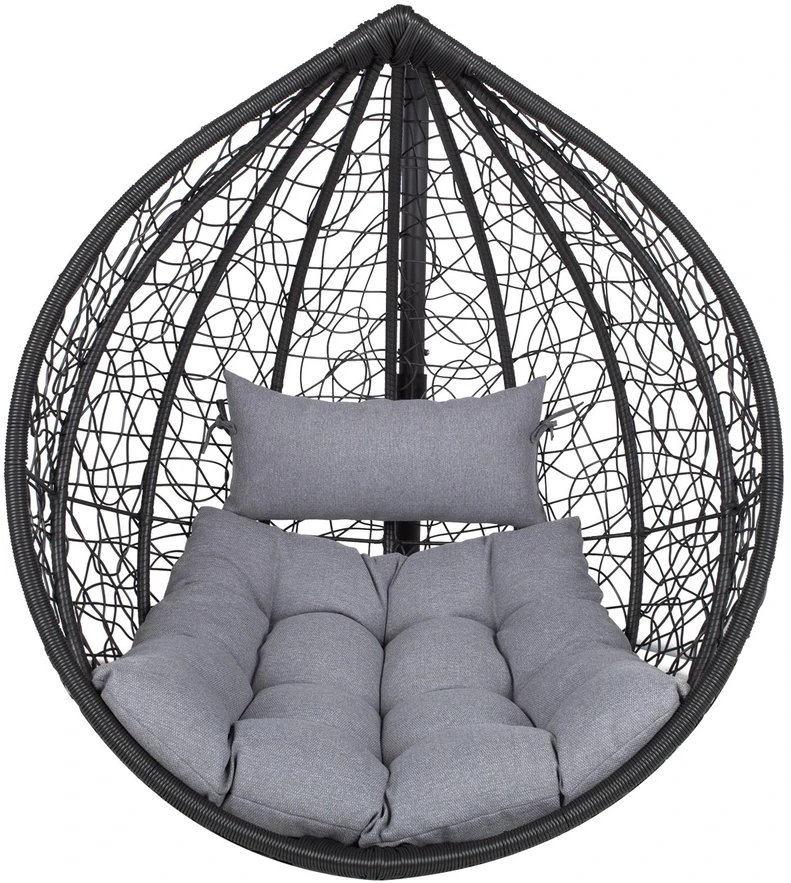 Home4You Pakabinamos kėdės pagalvėlė COCO, pilka