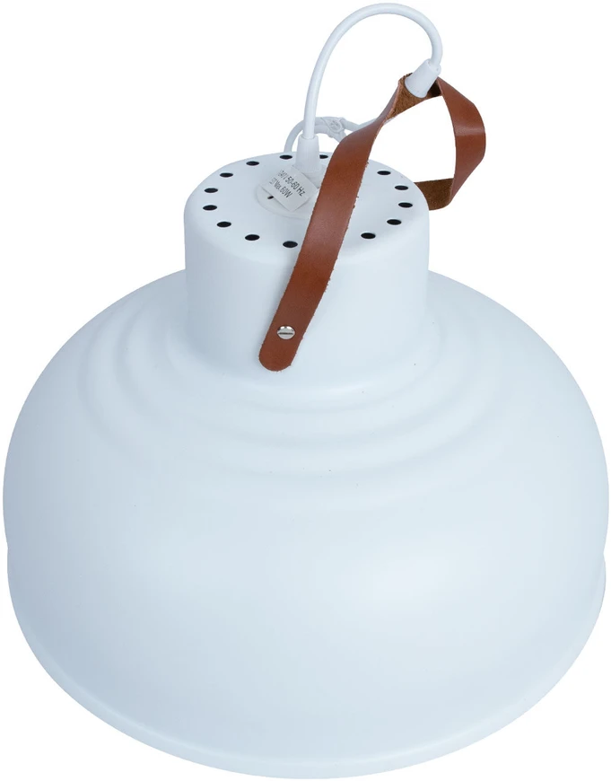 Pakabinamas šviestuvas Home4You Lamp Lempa PIANA D40cm, balta