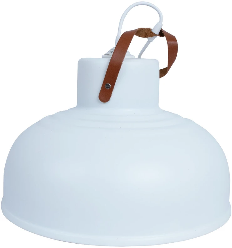 Pakabinamas šviestuvas Home4You Lamp Lempa PIANA D40cm, balta
