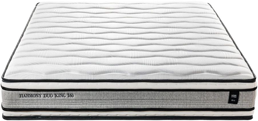 Home4You Spyruoklinis čiužinys HARMONY DUO KING 160x200xH30cm