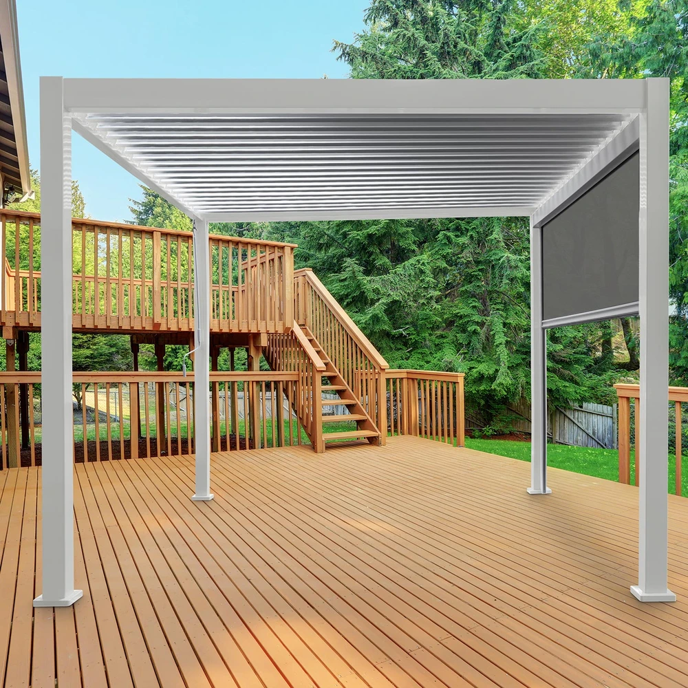 Home4You Pavėsinė MIRADOR-111 3x4m, balta