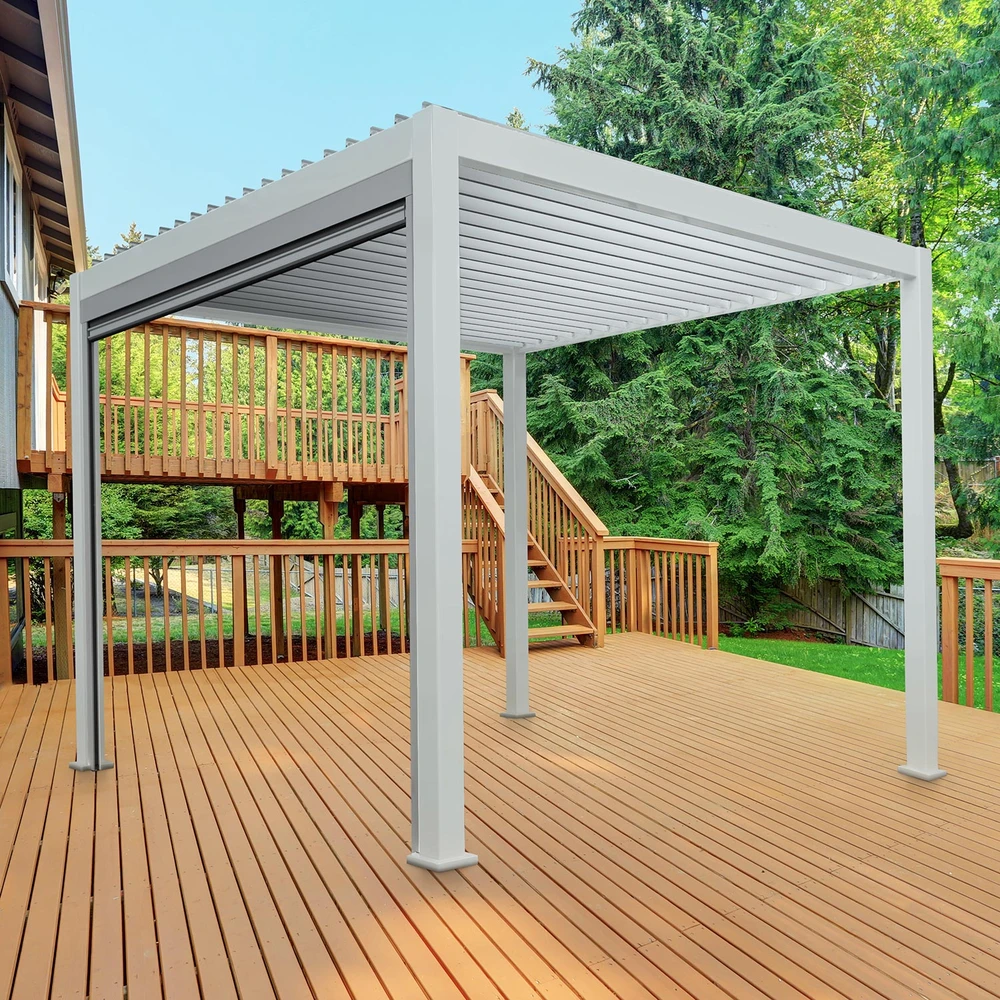 Home4You Pavėsinė MIRADOR-111 3x4m, balta
