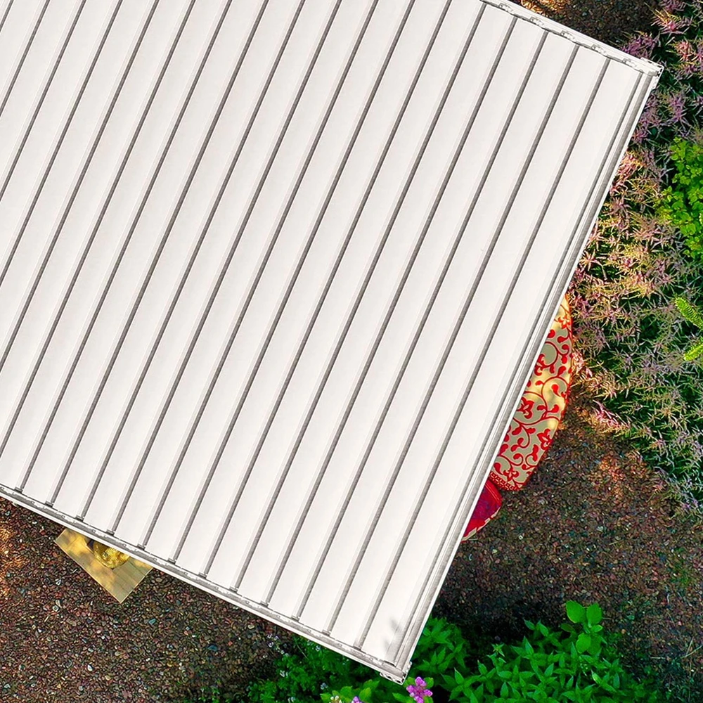 Home4You Pavėsinė MIRADOR-111 3x6m, balta