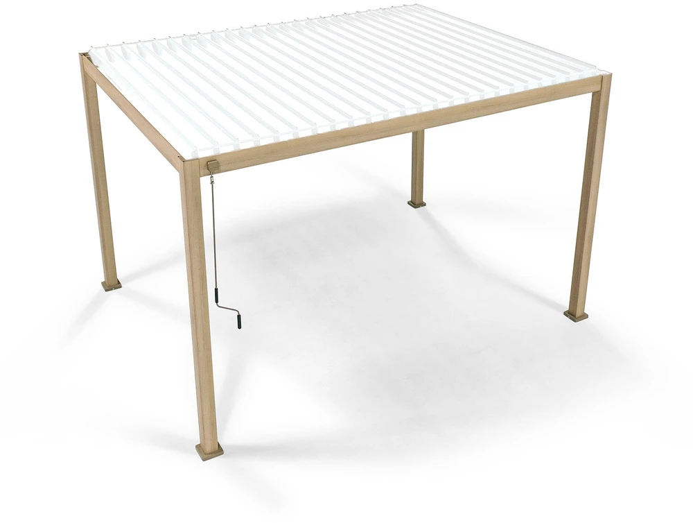 Home4You Pavėsinė MIRADOR-111 3x4m Šviesios medienos imitacija