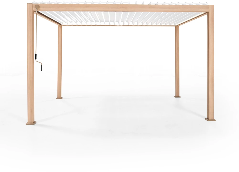 Home4You Pavėsinė MIRADOR-111 3x4m Šviesios medienos imitacija