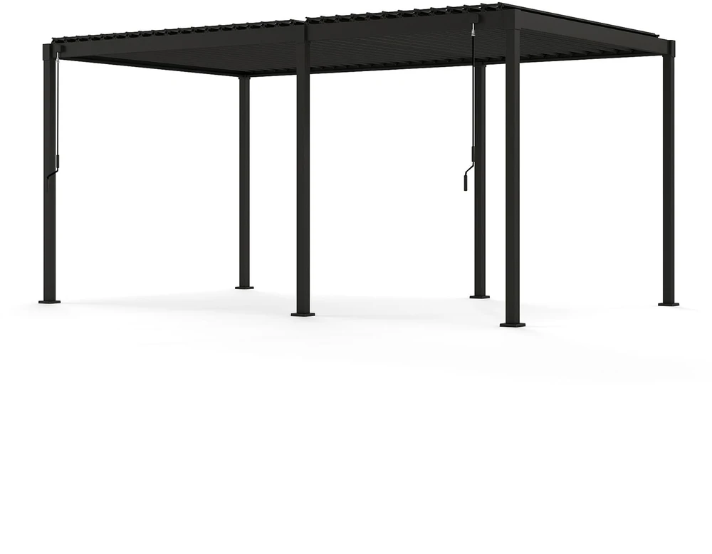 Home4You Dark Pavėsinė MIRADOR-80 3x5m, tamsiai pilka