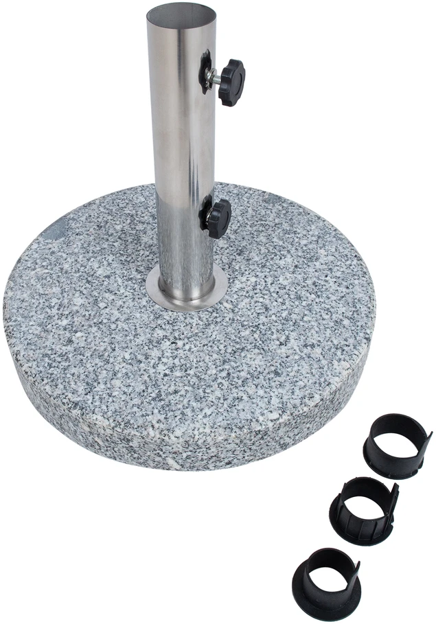 Home4You Skėčio pagrindas D40cm/20kg, granitas