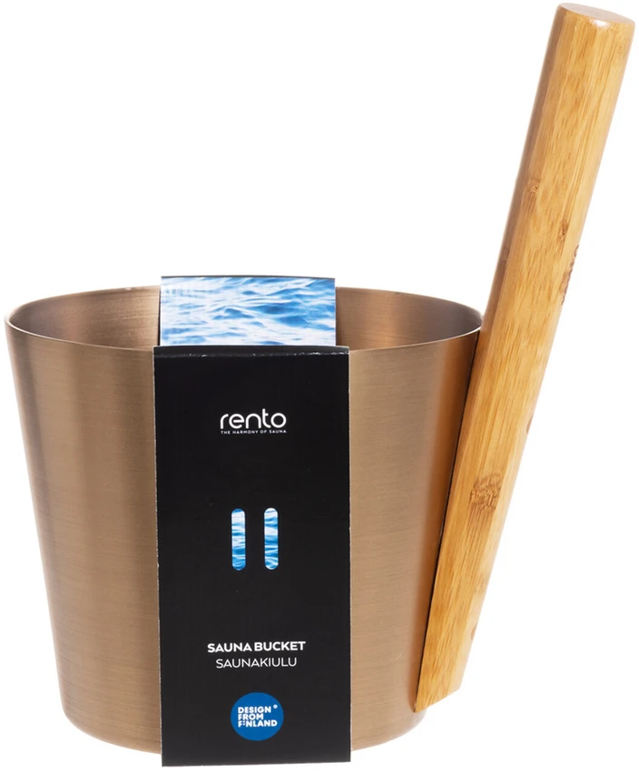 Rento Kasdienis pirties kamuolys, 5l, aliuminis, šampanas