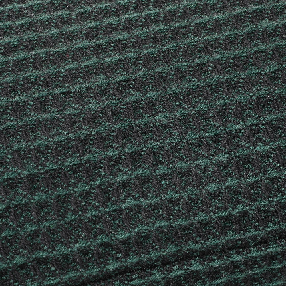 Pirties pagalvė Rento 50 x 22 cm, juoda/tamsiai žalia
