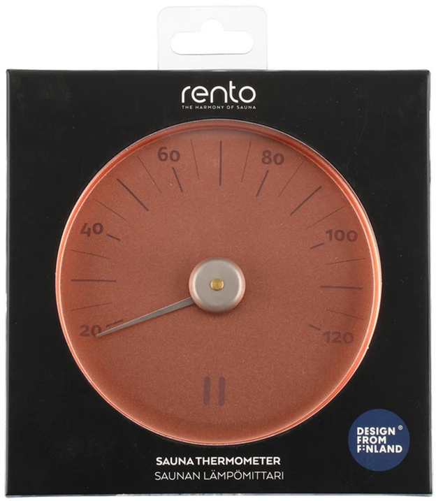 Home4You Pirties termometras RENTO COPPER, D15x2cm
