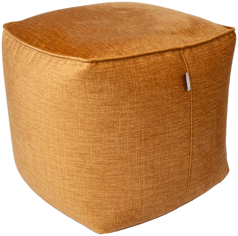 Home4You Pufas VOSS 55x55xH45cm, ochra