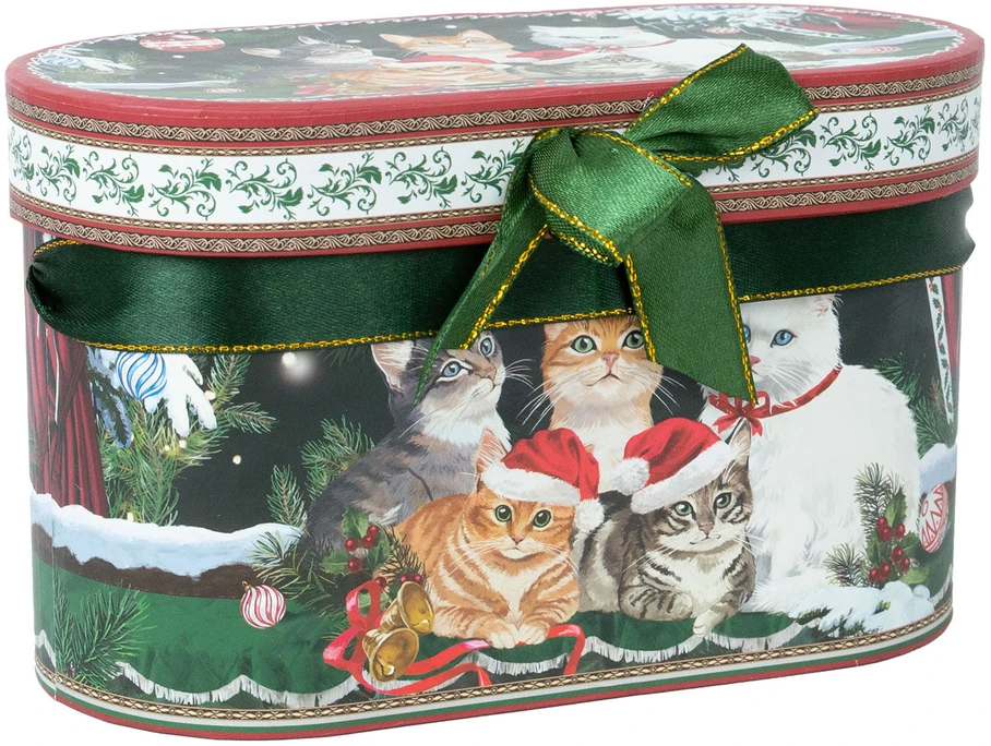 Home4You Puodeliai MIA CATS H10,5cm 300ml 2vnt dovanų dėžutėje
