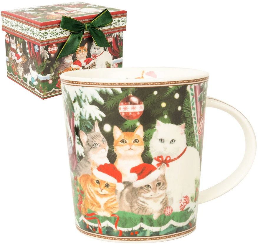 Home4You Puodelis MIA CATS H9,5cm 320ml dovanų dėžutėje