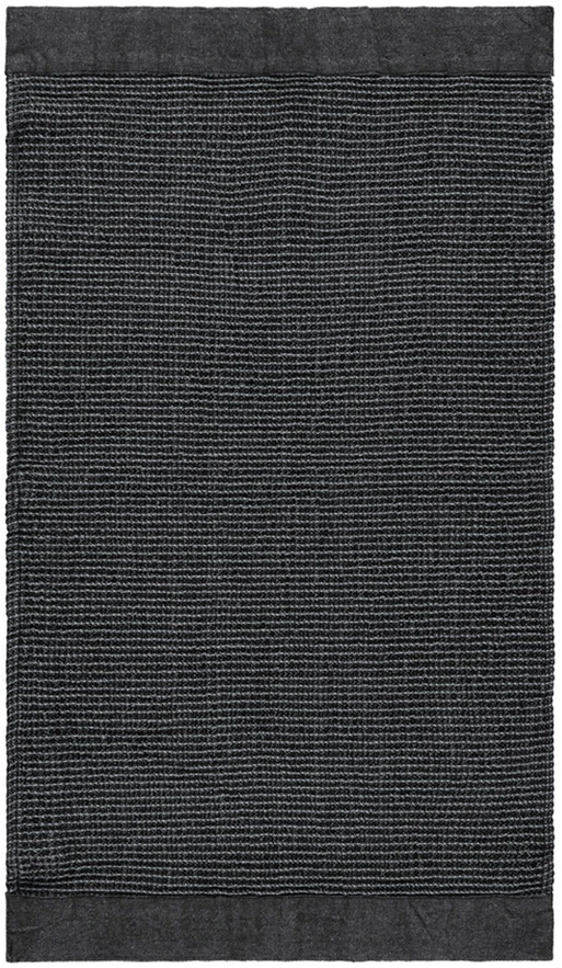 Pirties rankšluostis Rento Kenno, 180 x 90 cm, juoda/pilka