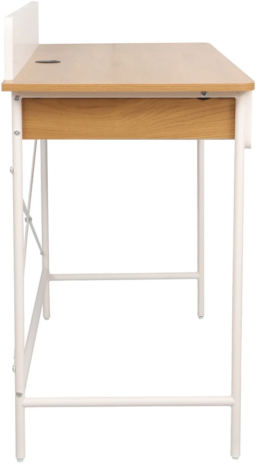 Home4You Stalas FERDIE 120x48cm, Uosio/Balta