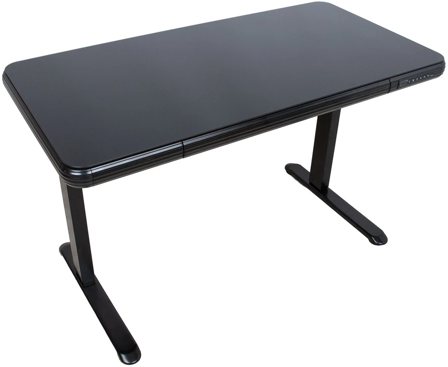 Home4You Stalas ERGO FIT su 1 varikliu 122x62x73,5-118 cm, juodas
